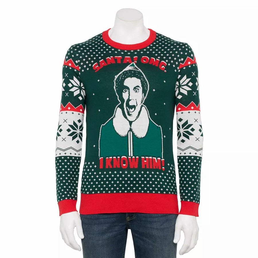 Tops * | Men'S Holiday Character Sweaters