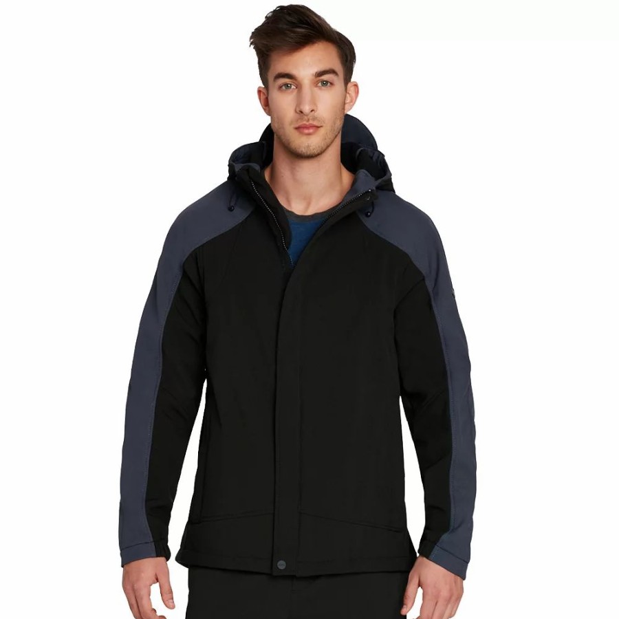 Outerwear * | Men'S Revo Hooded Softshell Jacket