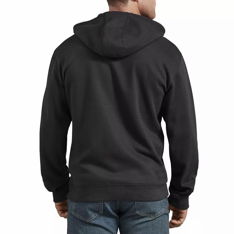 Outerwear * | Big & Tall Dickies Fleece Zip-Front Hoodie