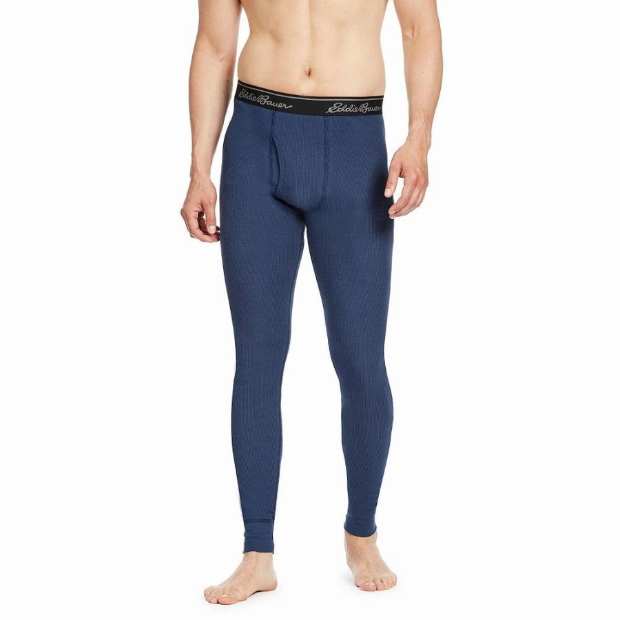 Underwear * | Men'S Eddie Bauer Baselayer Waffle Pants