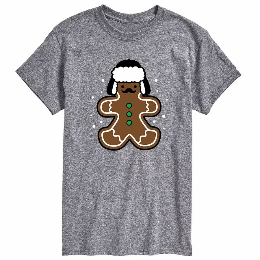 Tops * | Big & Tall Gingerbread Dad Tee