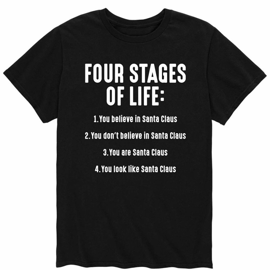 Tops * | Men'S Four Stages Of Life Tee