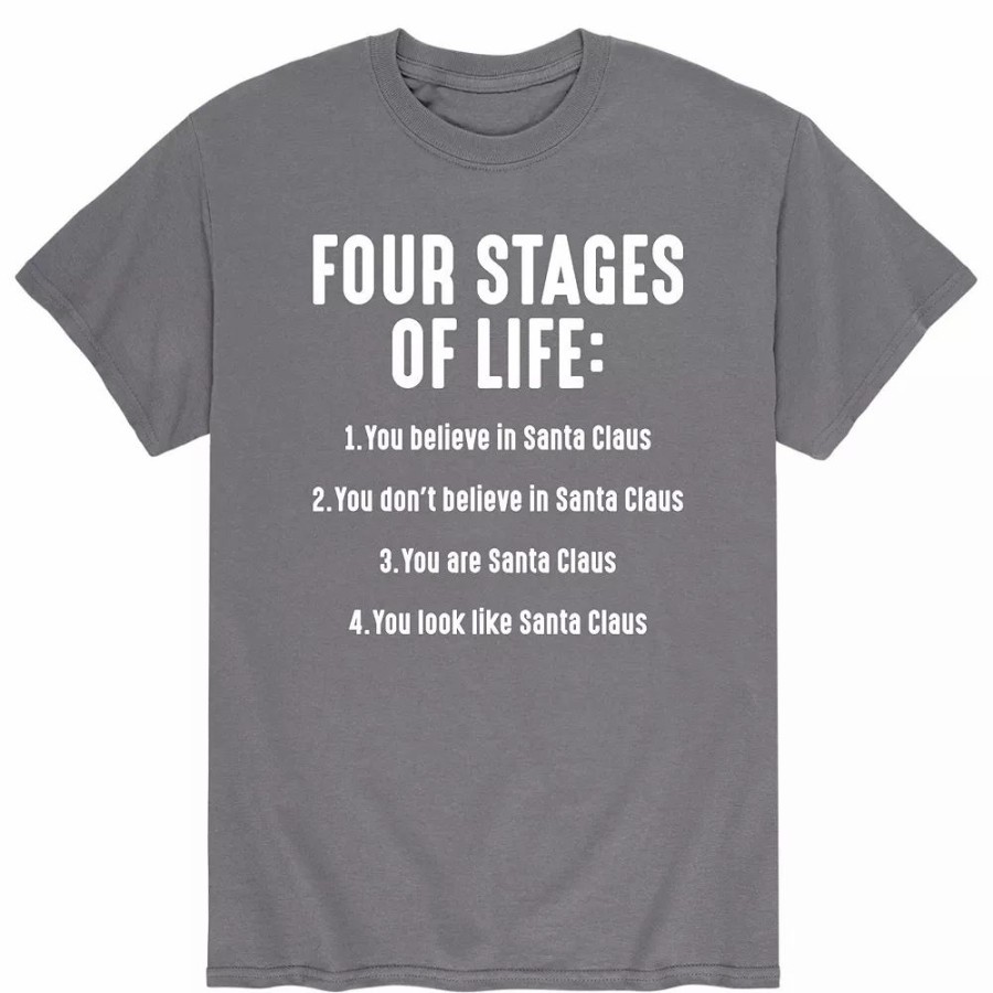 Tops * | Men'S Four Stages Of Life Tee