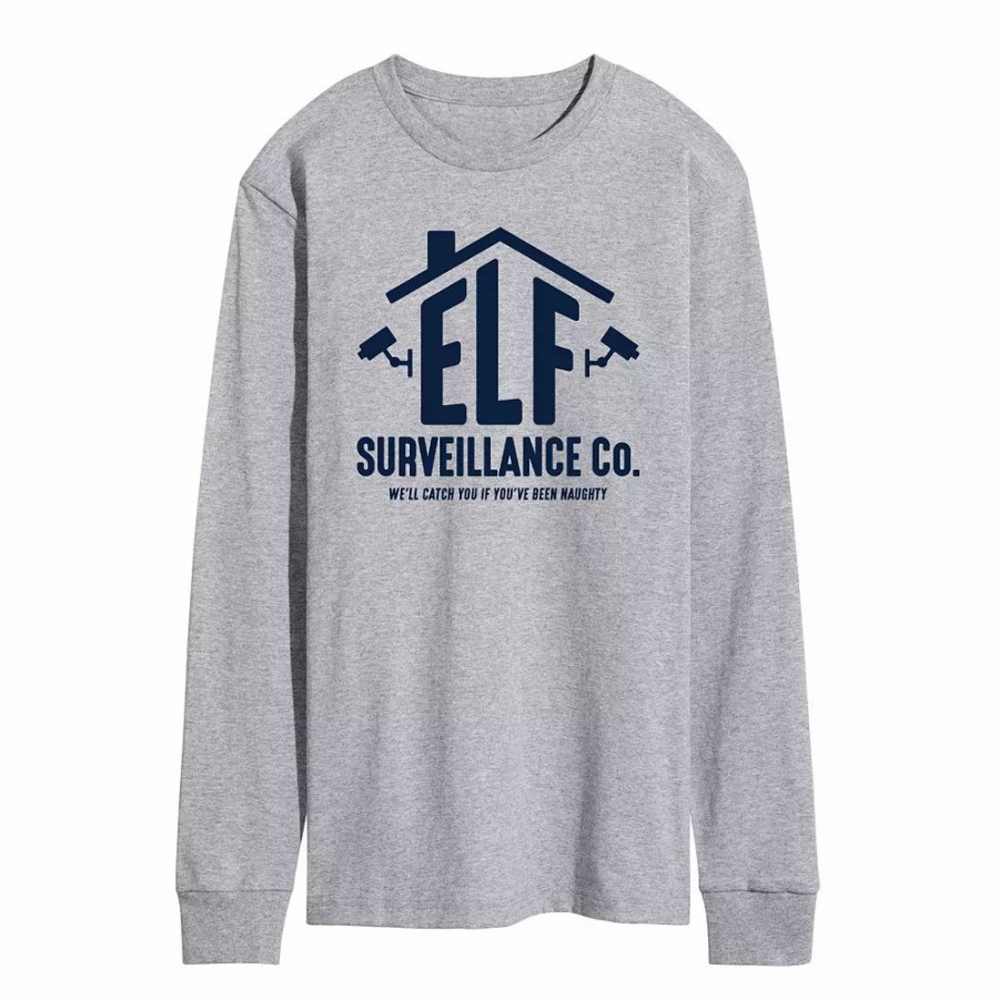 Tops * | Men'S Elf Surveillance Co Long Sleeve Tee