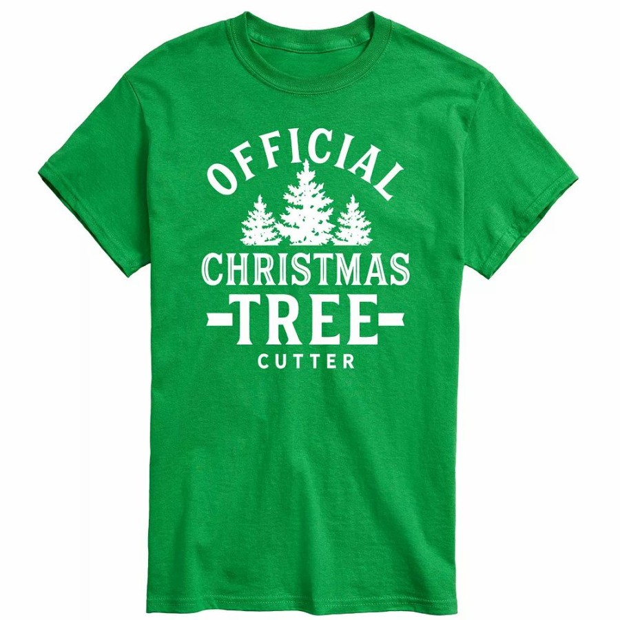 Tops * | Big & Tall Christmas Tree Cutter Tee