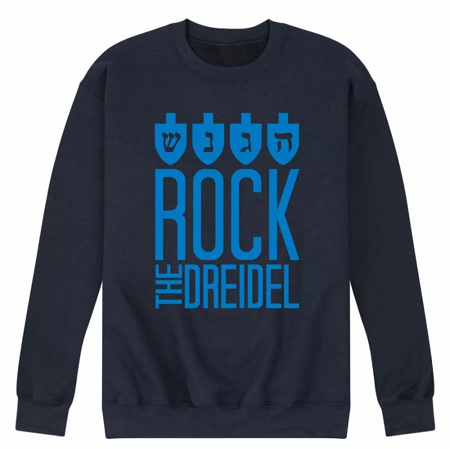 Tops * | Men'S Rock The Dreidel Sweatshirt