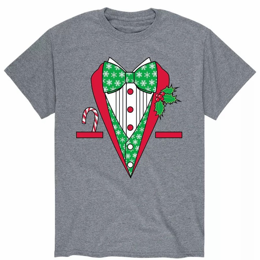 Tops * | Men'S Christmas Tuxedo Tee