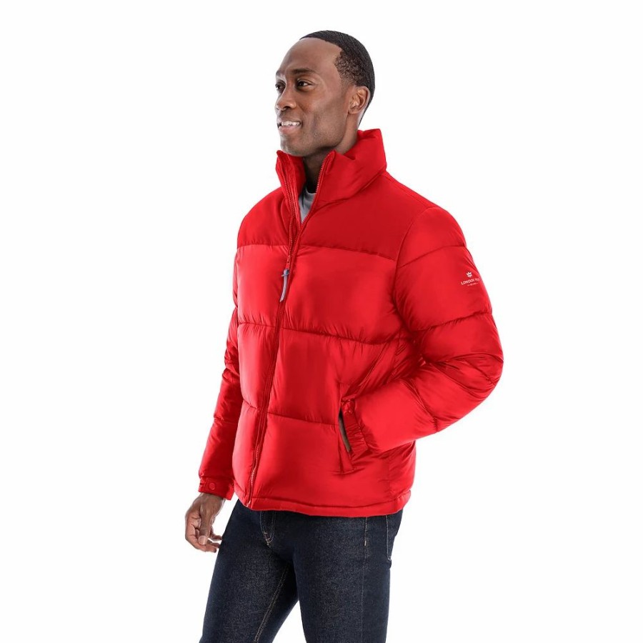 Outerwear * | Men'S London Fog Quilted Mini-Ripstop Puffer Jacket