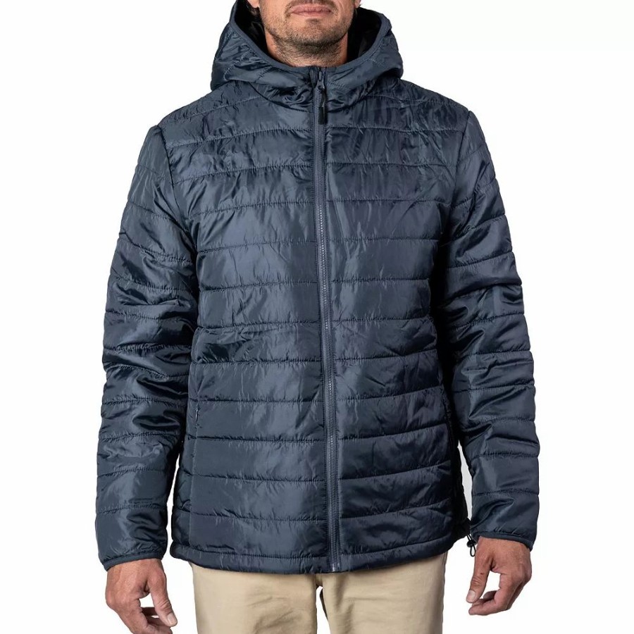 Outerwear * | Men'S Sonoma Goods For Life Hooded Puffy Jacket