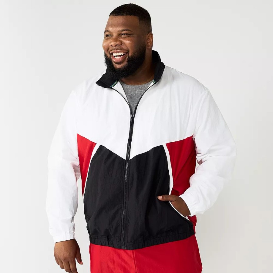 Outerwear * | Big & Tall Tek Gear Warm-Up Jacket