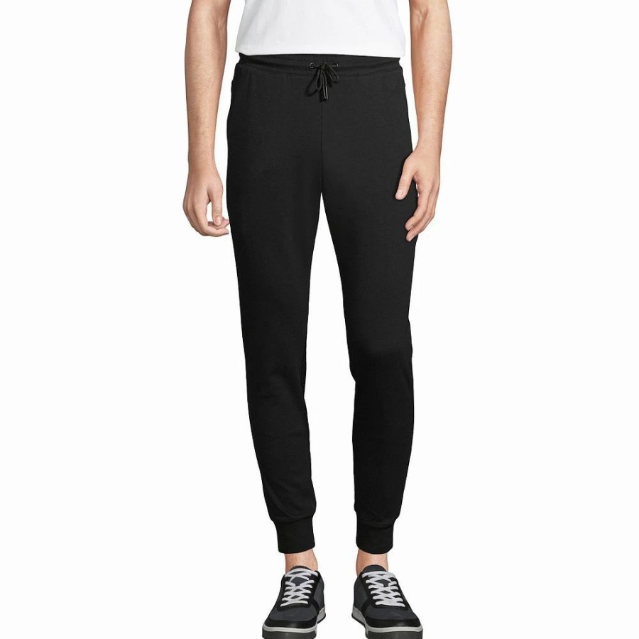 Bottoms * | Men'S Lands' End Slim-Fit Performance Sweat Pants