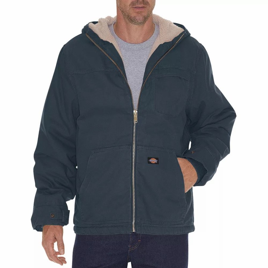 Outerwear * | Men'S Dickies Sherpa-Lined Hooded Jacket