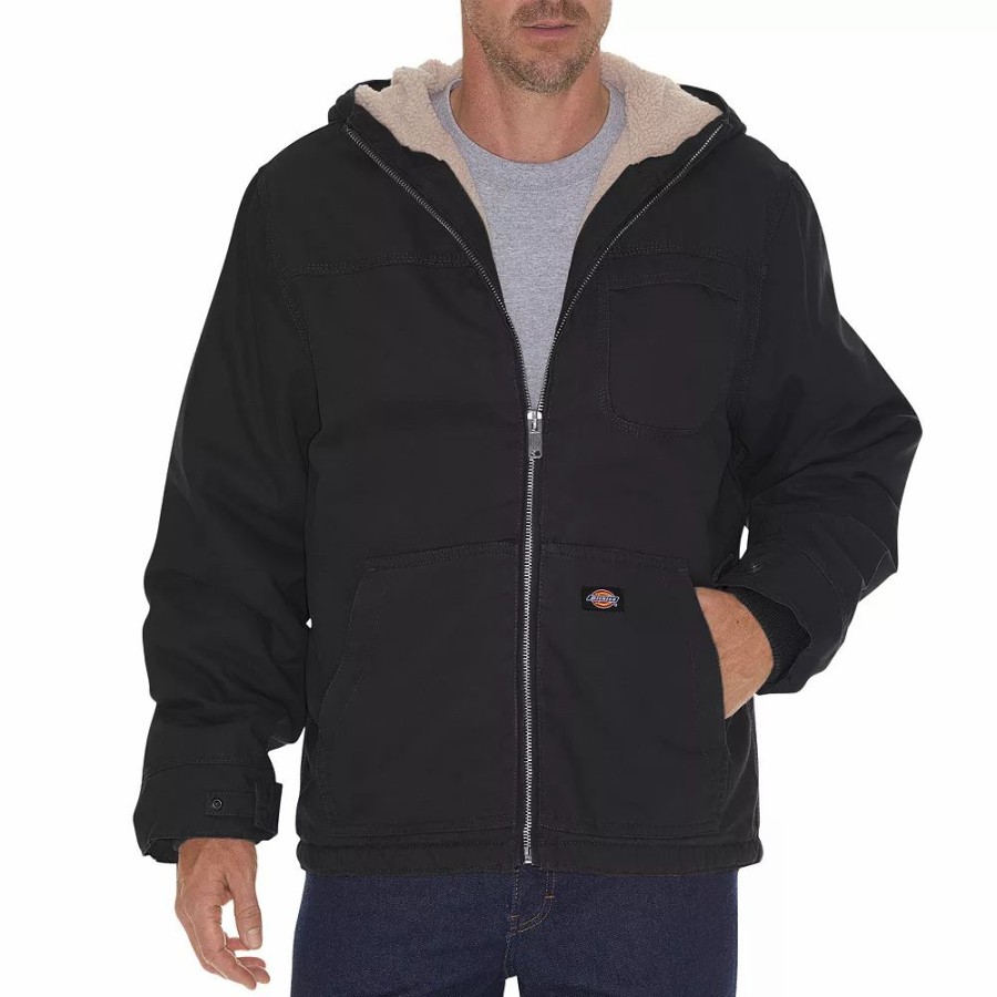 Outerwear * | Men'S Dickies Sherpa-Lined Hooded Jacket