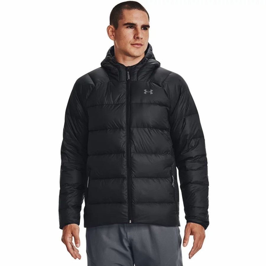 Outerwear * | Men'S Under Armour Down Hooded Jacket