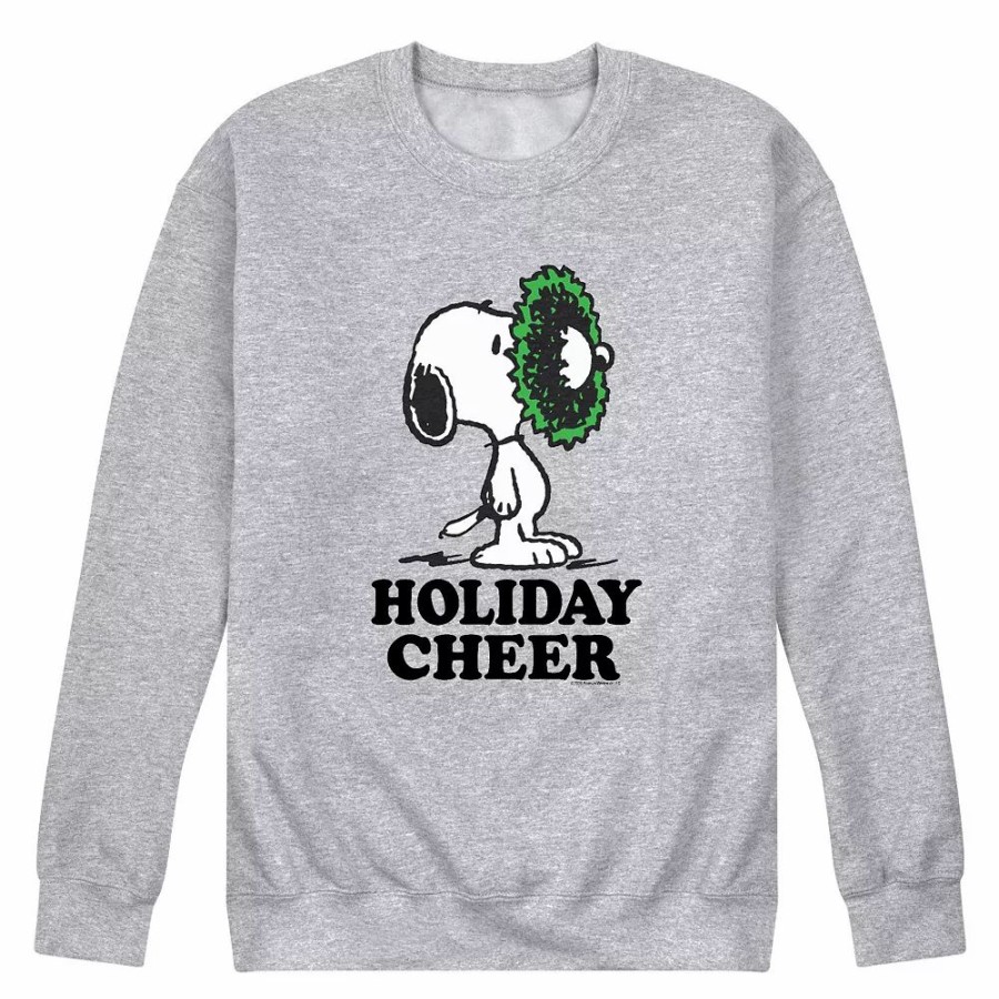 Tops * | Men'S Peanuts Holiday Cheer Sweatshirt