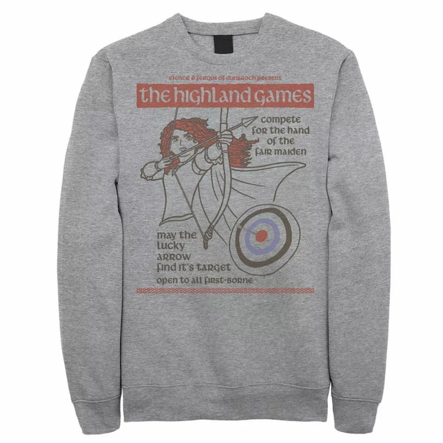 Tops * | Men'S Disney Brave Merida The Highland Games Sweatshirt