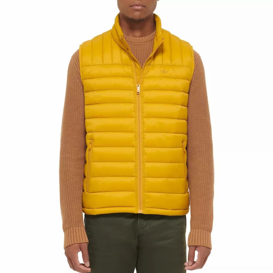 Outerwear * | Men'S Dockers Quilted Puffer Vest