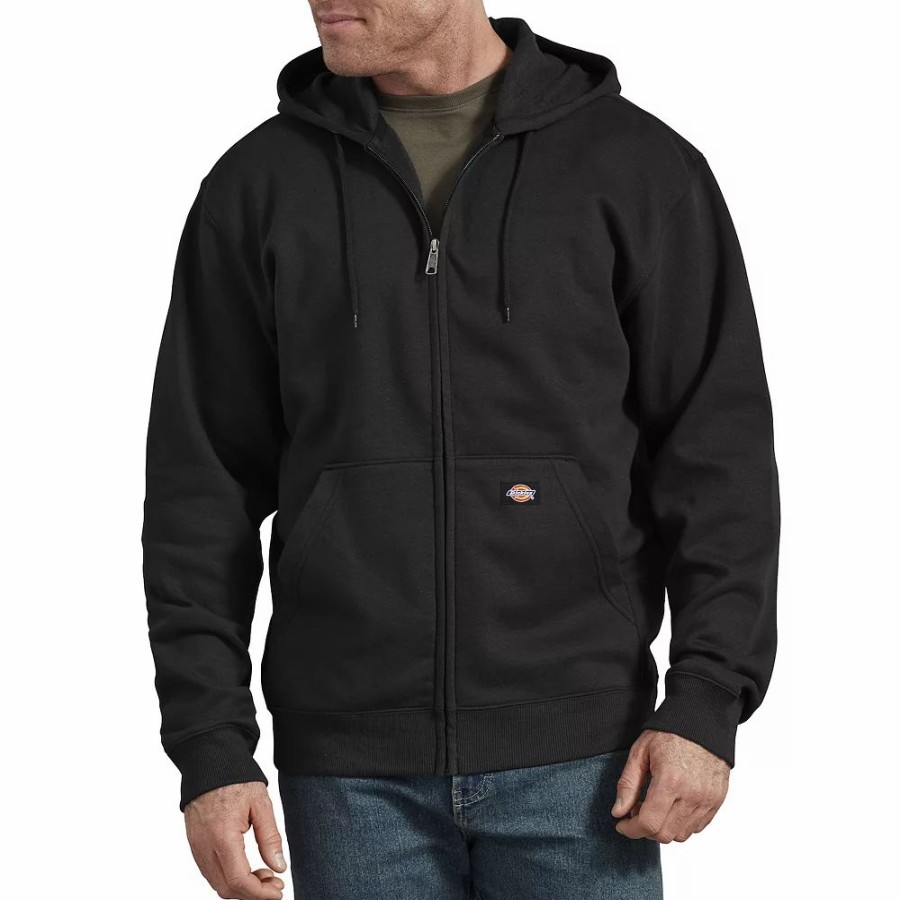 Outerwear * | Big & Tall Dickies Fleece Zip-Front Hoodie