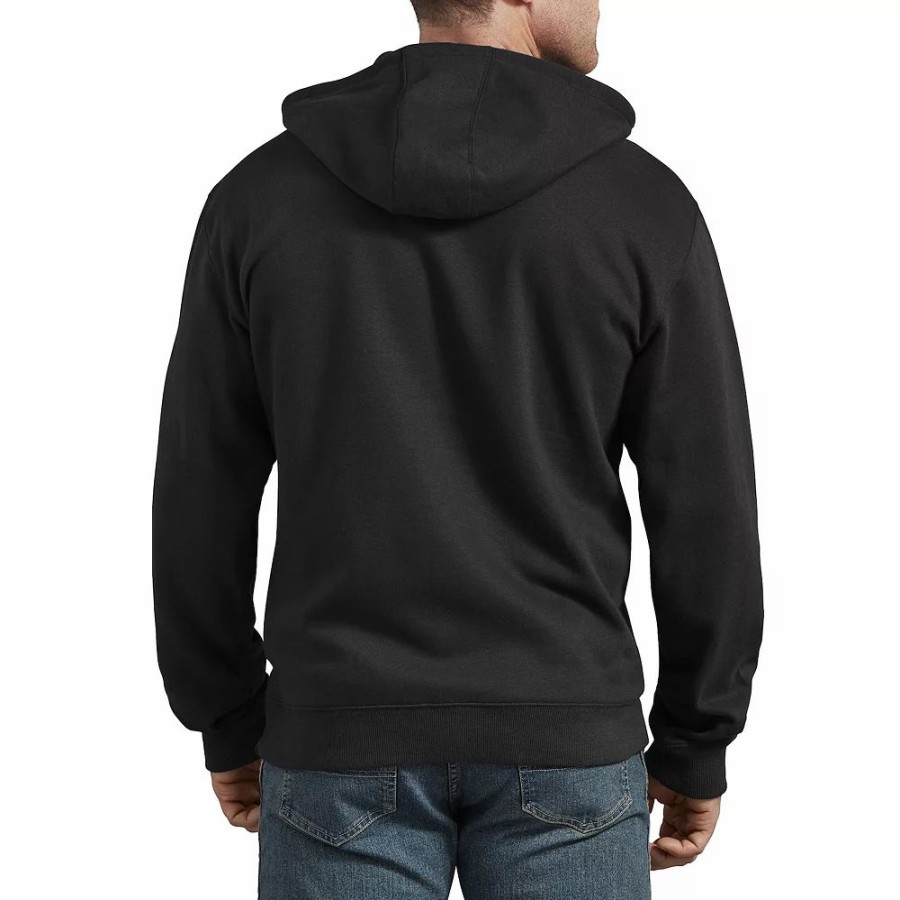 Outerwear * | Big & Tall Dickies Fleece Zip-Front Hoodie