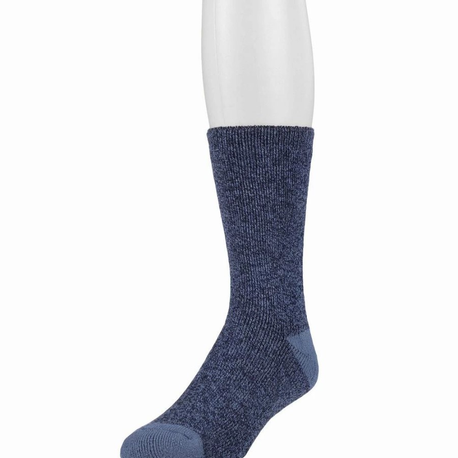 Socks & Hosiery * | Men'S Heat Holders Twist Lite Crew Socks