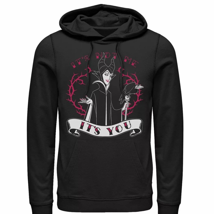 Tops * | Men'S Disney Villains Valentines Maleficent It'S Not Me It'S You Hoodie