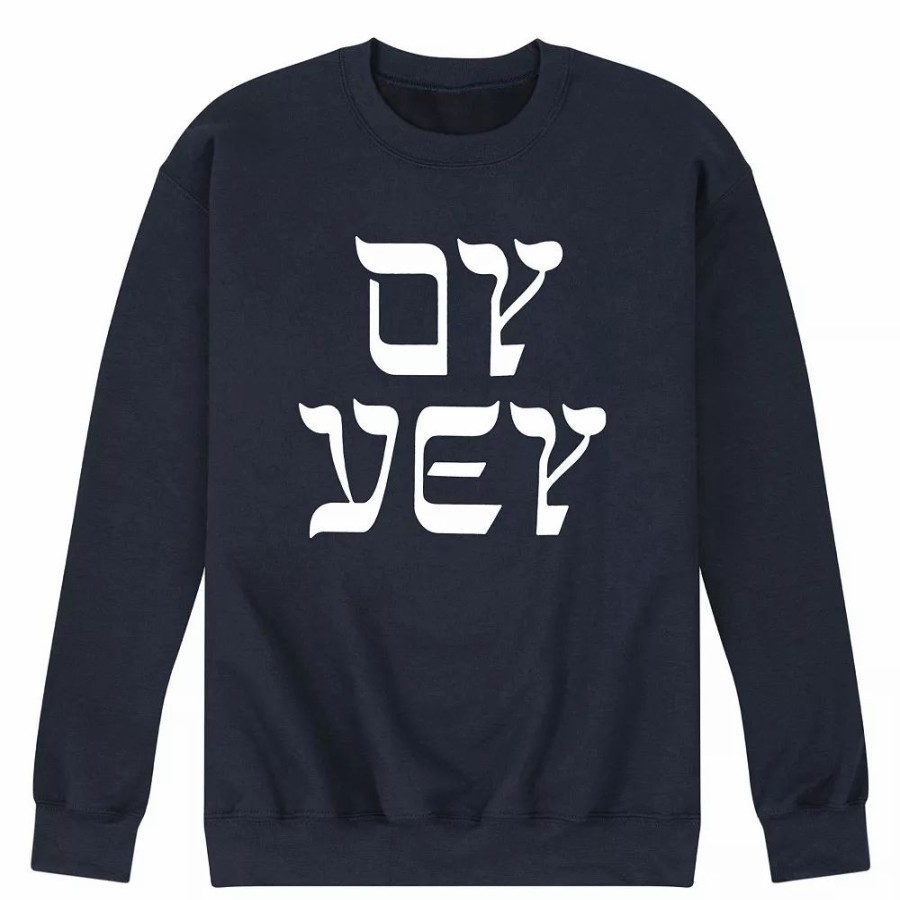 Tops * | Men'S Oy Vey Sweatshirt