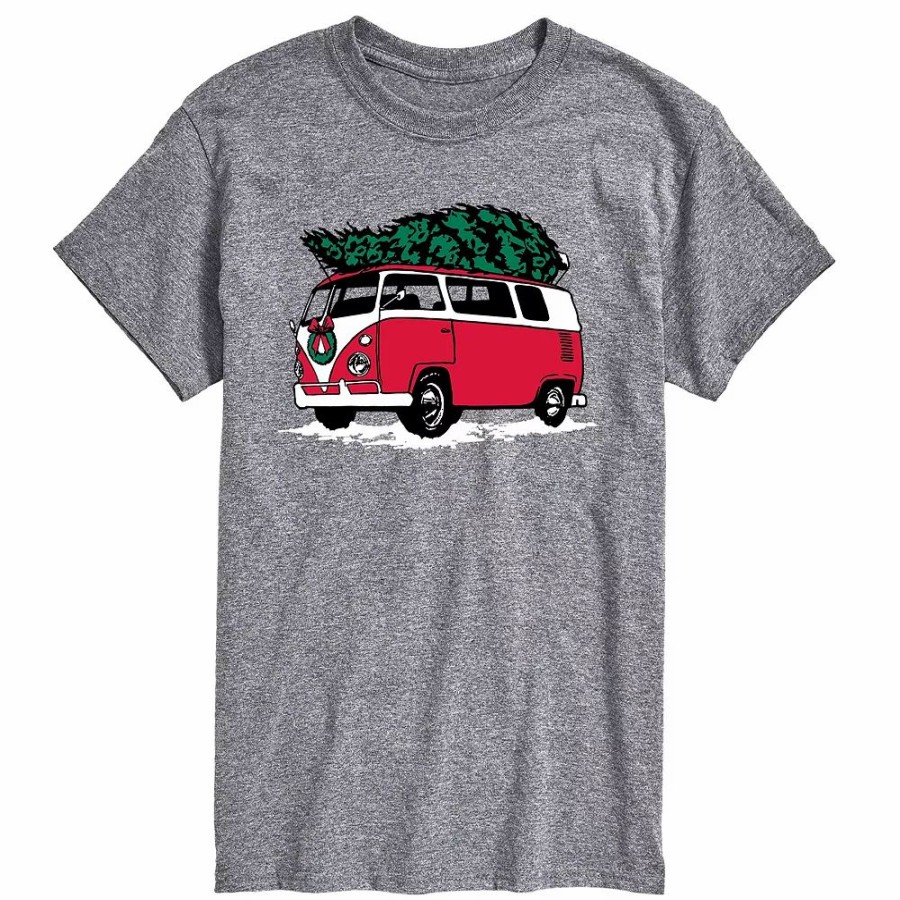 Tops * | Big & Tall Christmas Tree Van Tee