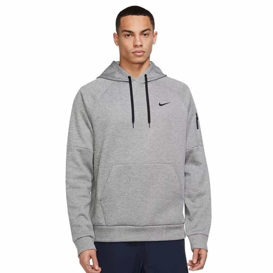 Tops * | Big & Tall Nike Therma-Fit Pullover Fitness Hoodie