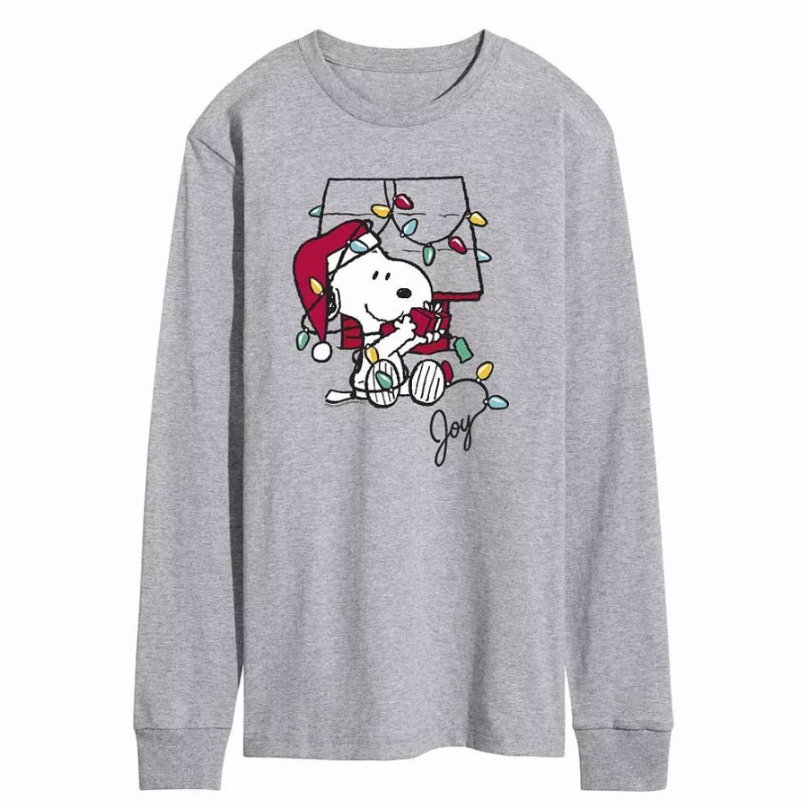 Tops * | Men'S Peanuts Joyful Tee