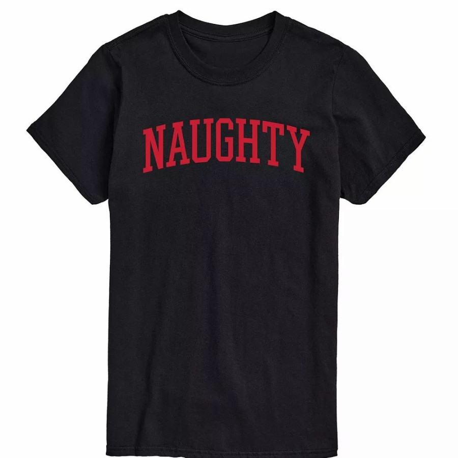 Tops * | Big & Tall Naughty Tee