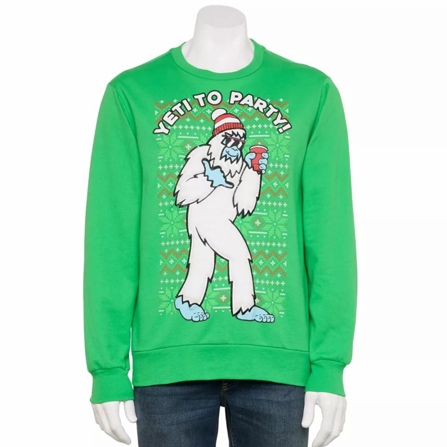 Tops * | Men'S Holiday Graphic Sweatshirt