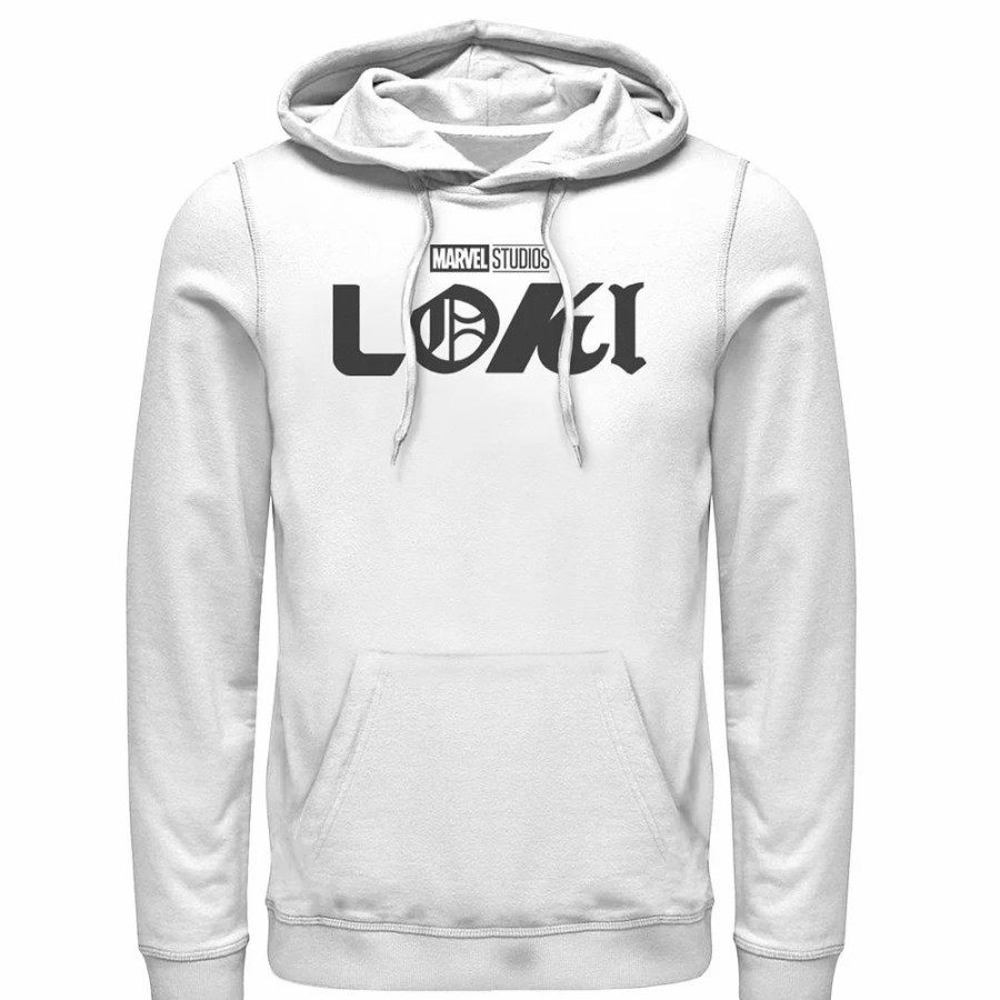 Tops * | Men'S Marvel Loki Logo Hoodie