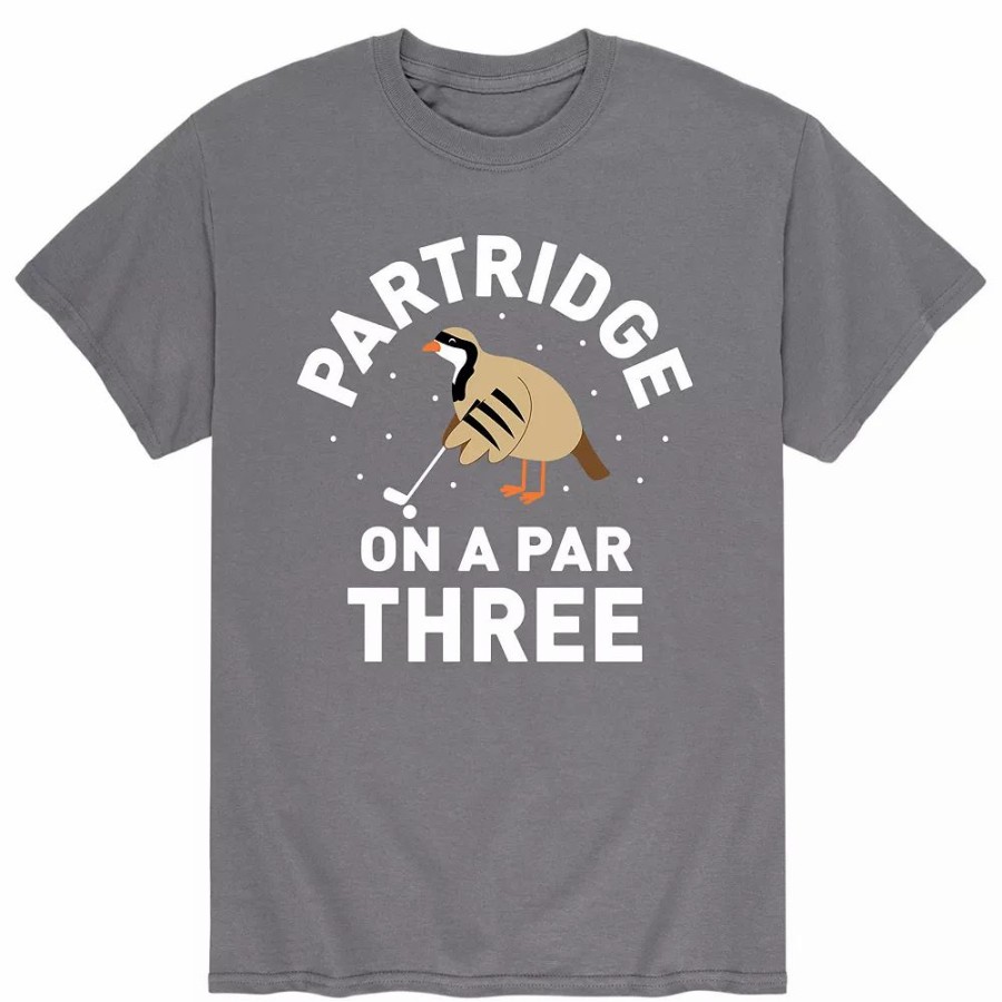 Tops * | Men'S Partridge On A Par Three Tee