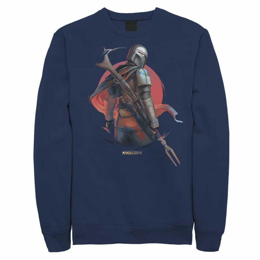 Tops * | Men'S Star Wars The Mandalorian Dusty Sunset Sweatshirt