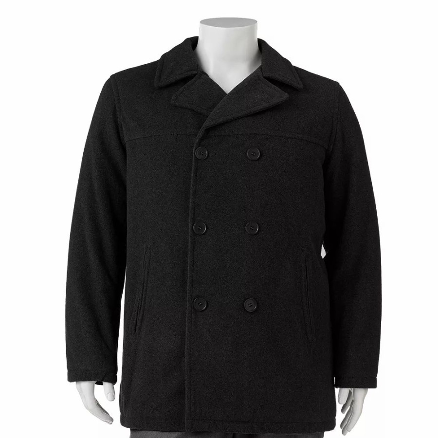 Outerwear * | Big & Tall Excelled Double-Breasted Jacket