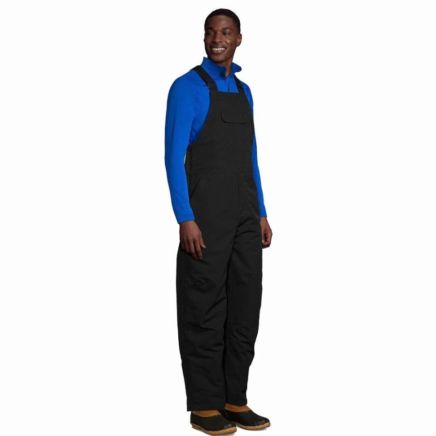 Tops * | Men'S Lands' End Expedition Winter Snow Bibs