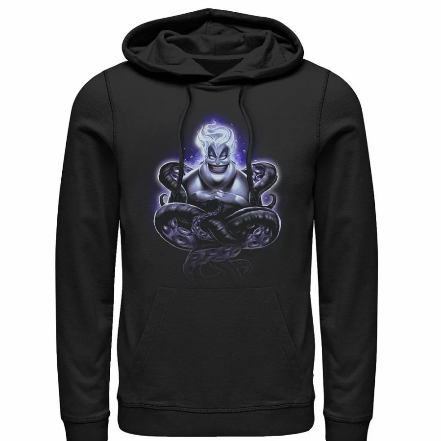 Tops * | Men'S Disney Villains Ursula Dark Portrait Hoodie