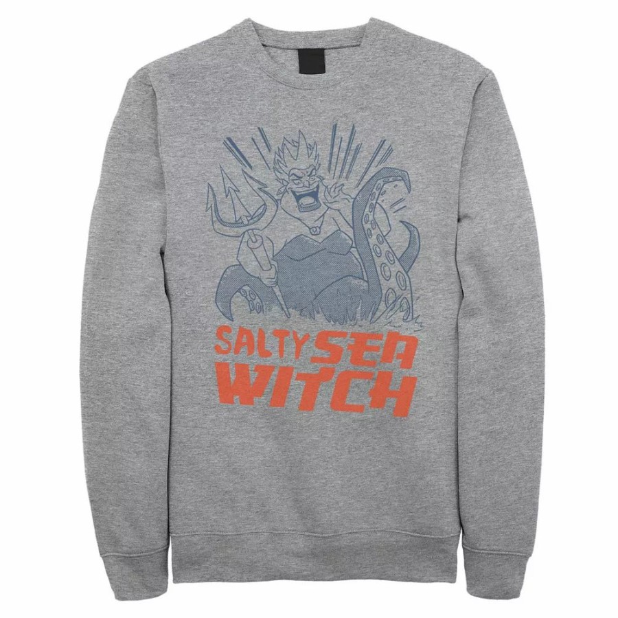 Tops * | Men'S Disney The Little Mermaid Ursula Salty Witch Sweatshirt