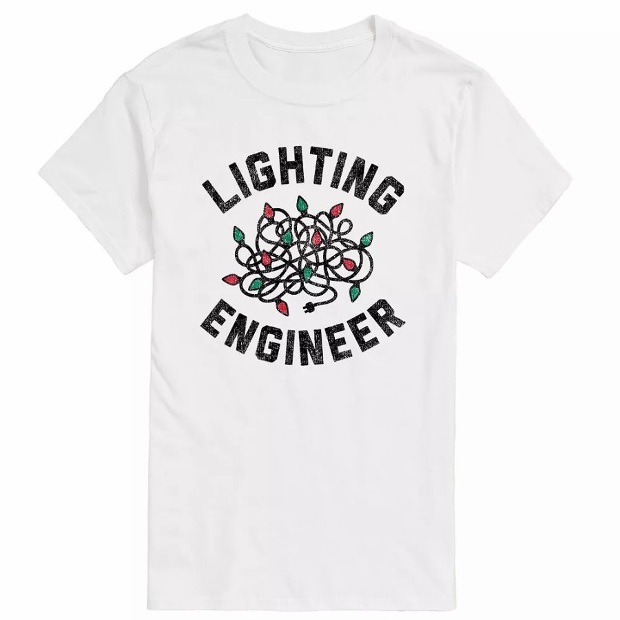 Tops * | Big & Tall Lighting Engineer Tee