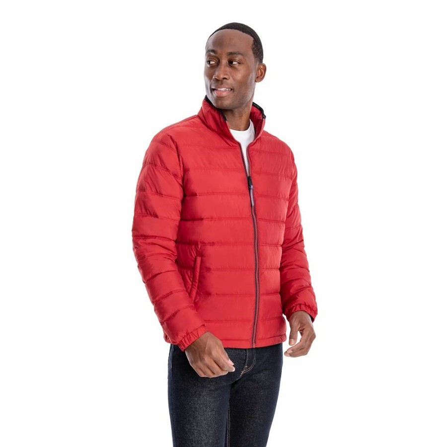 Outerwear * | Men'S London Fog Repreve Quilted Puffer Coat