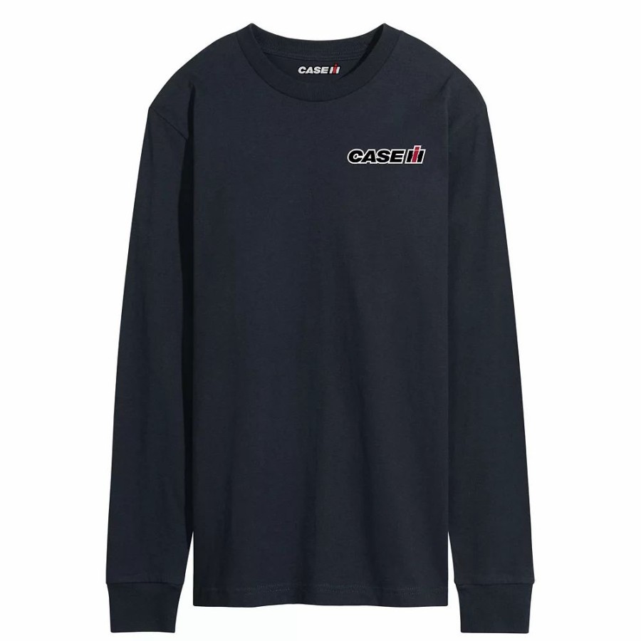 Tops * | Men'S Case Ih Magnum Any Field Will Do Long Sleeve Tee