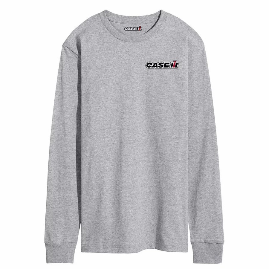 Tops * | Men'S Case Ih Magnum Any Field Will Do Long Sleeve Tee