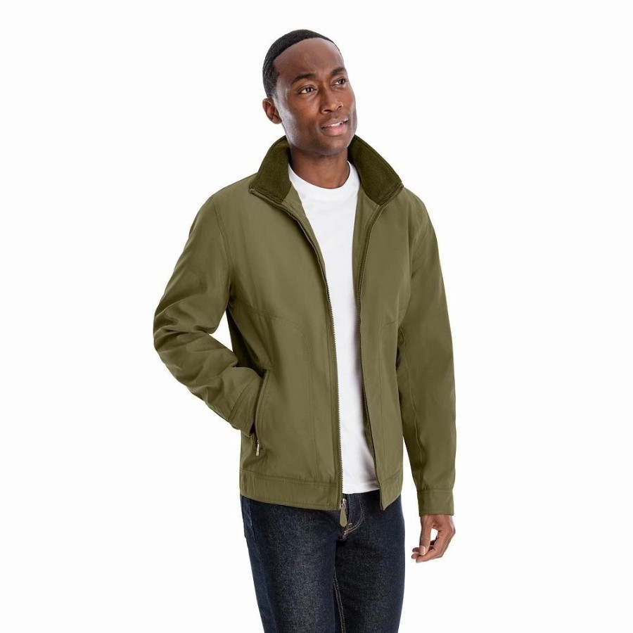 Outerwear * | Men'S Tower By London Fog Microfiber Hipster Coat