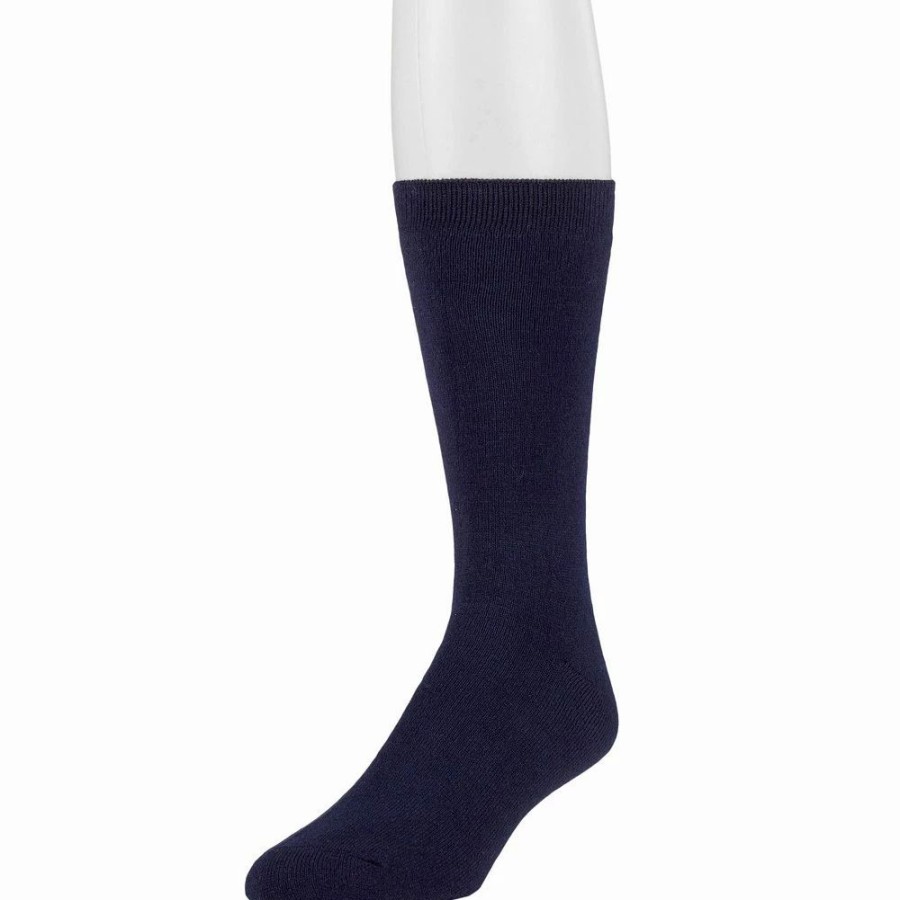 Socks & Hosiery * | Men'S Heat Holders Ultra Lite Solid Performance Crew Socks