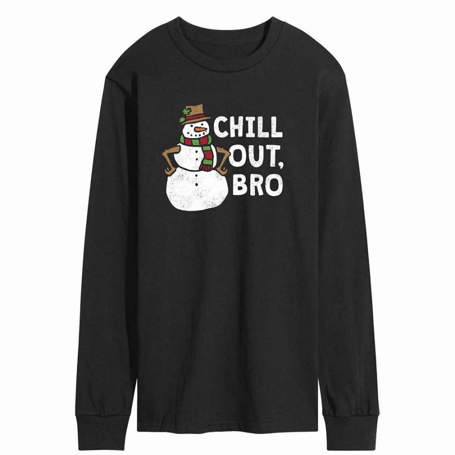 Tops * | Men'S Chill Out Bro Tee