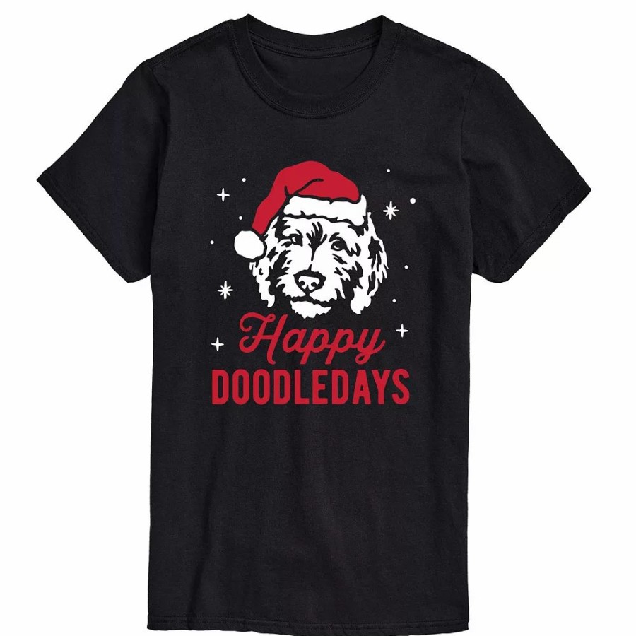 Tops * | Big & Tall Happy Doodledays Tee