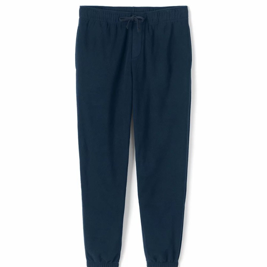 Sleepwear * | Men'S Lands' End Fleece Lounge Jogger Pants