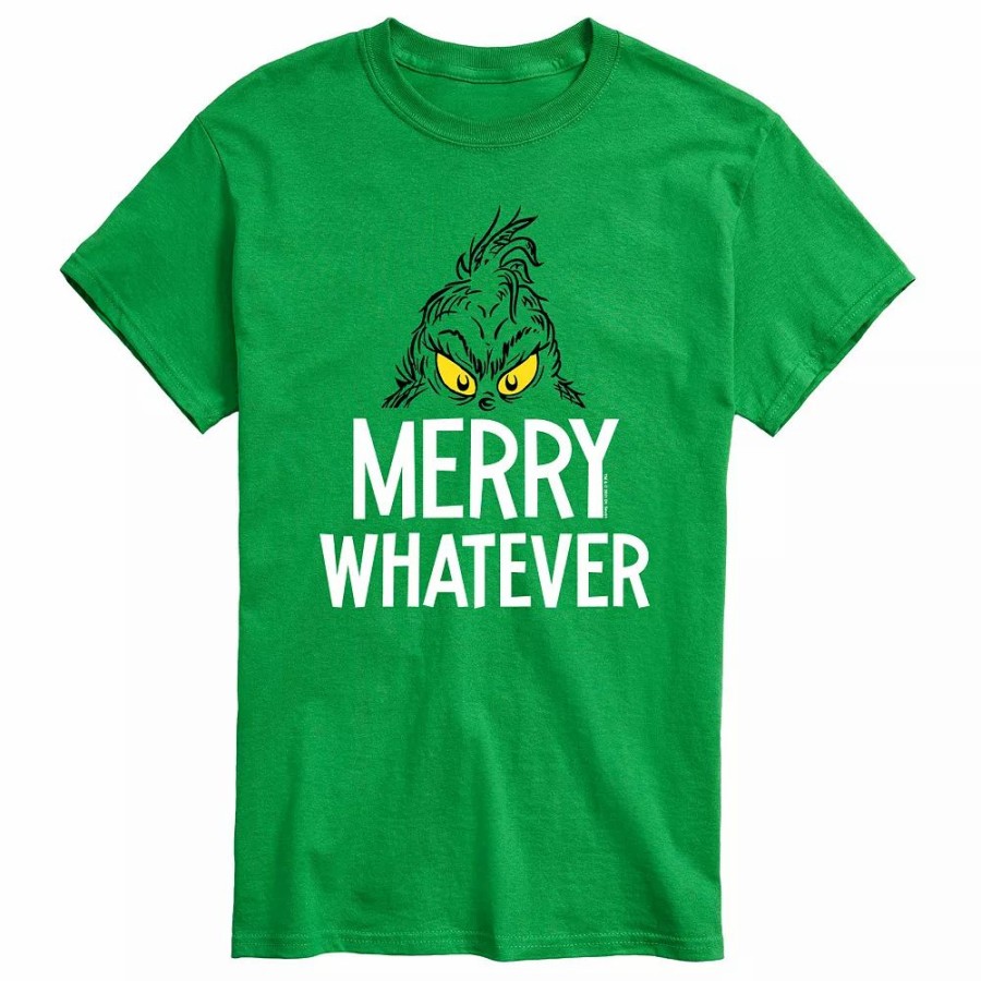 Tops * | Big & Tall The Merry Whatever Tee