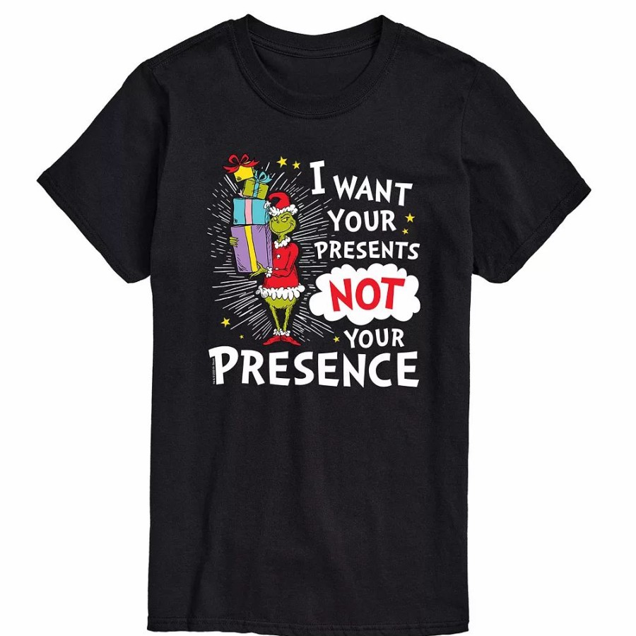 Tops * | Big & Tall Presents Not Presence Tee