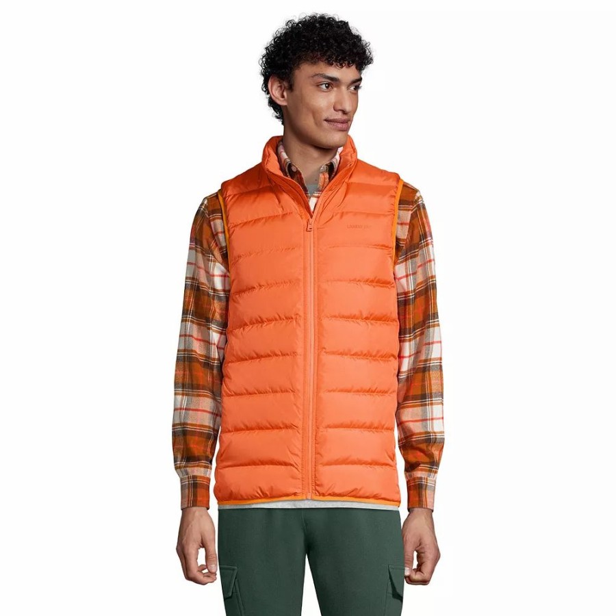 Outerwear * | Men'S Lands' End 600 Down Vest